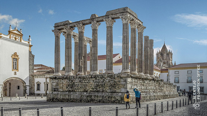 Évora – Roman Temple – Image Credit: Alentejo Promotion Office