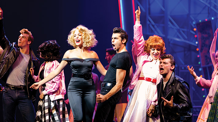 Be entertained with Broadway show classics like Grease.