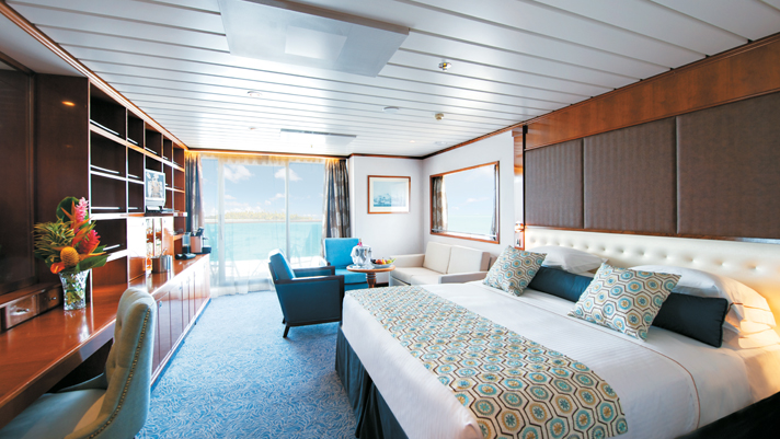 Unwind in luxury in the Grand Suite.